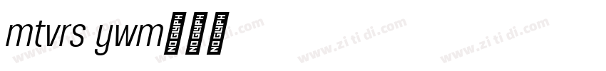 motoverse yw51m字体转换